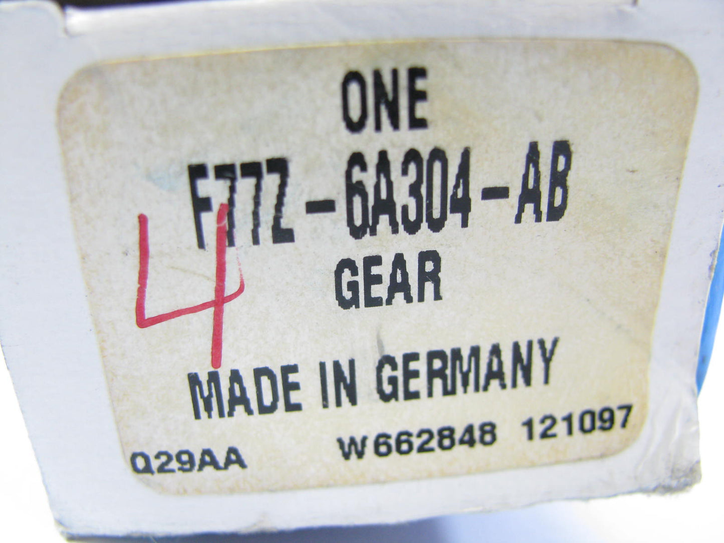 NEW - OEM Ford F77Z-6A304-AB Engine Balance Shaft Driven Gear 1997-2011 4.0L-V6