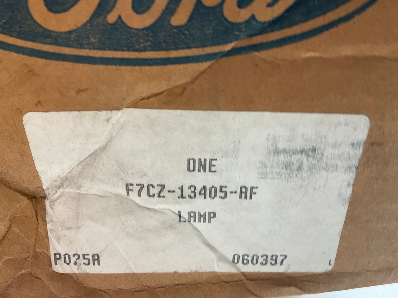 NOS - OEM Ford F7CZ-13405-AF Rear Left Tail Light Lamp 1997-1998 Escort