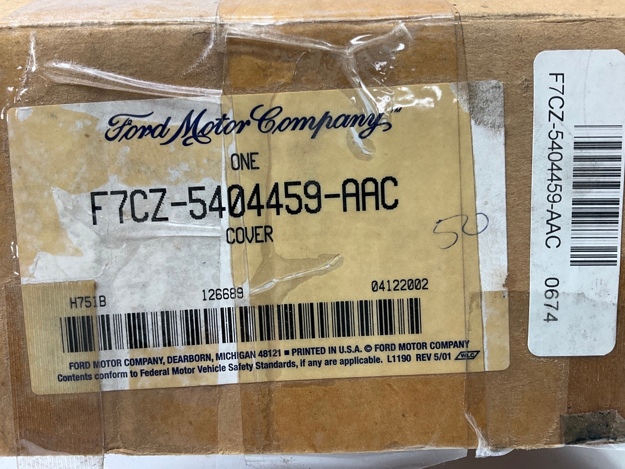 NEW - OEM Ford F7CZ-5404459-AAC Upper Steering Column Trim 1997-2003 Escort