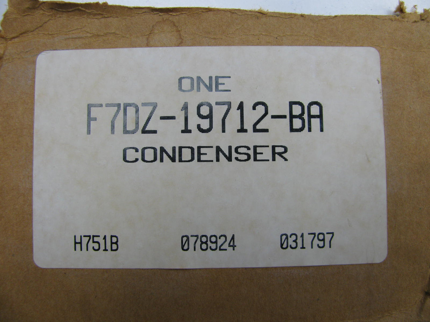 NEW - OEM Genuine Ford A/C Condernsor For 1997-2003 Taurus, Sable F7DZ-19712-BA