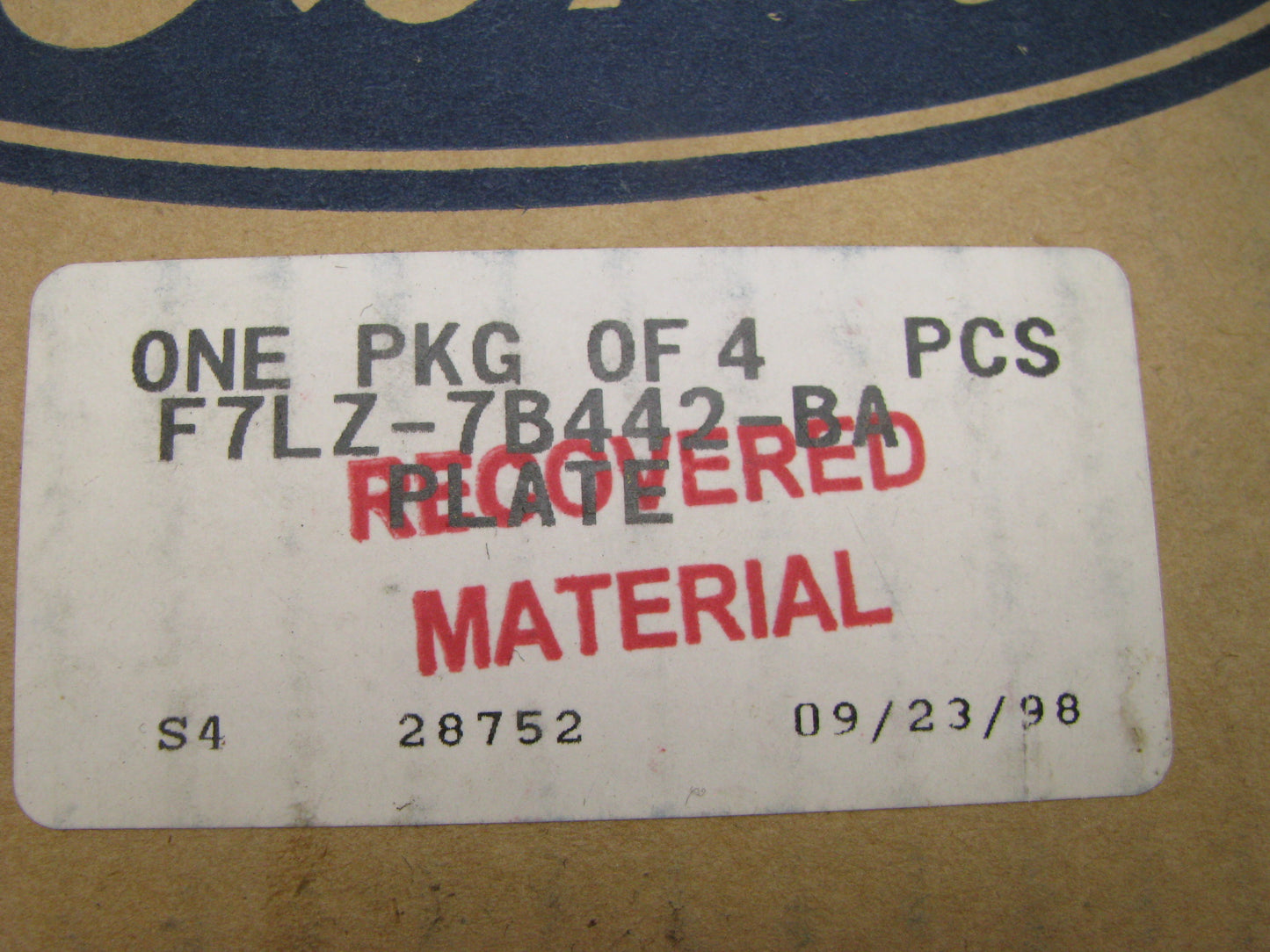 (4) NEW - OEM Ford F7LZ-7B442-BA Automatic Trans Intermediate Clutch Plate