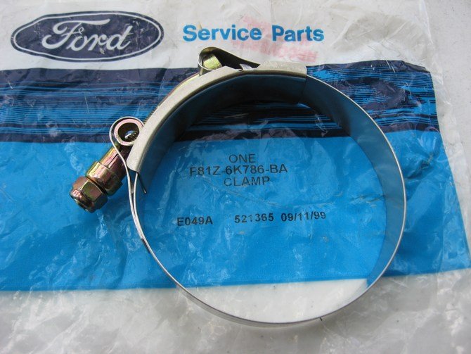 NEW - OEM Ford F81Z-6K786-BA Intercooler Hose Clamp 1994-2003 7.3L Powerstroke