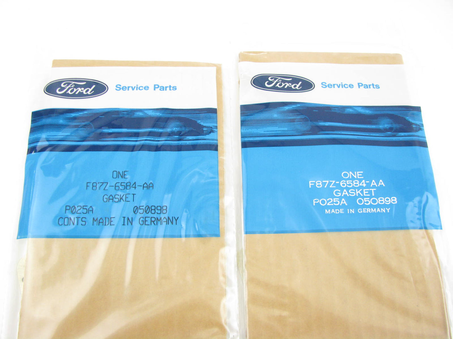 (2) Genuine OEM Ford F87Z-6584-AA Valve Cover Gaskets 1990-2000 Ford 4.0L V6
