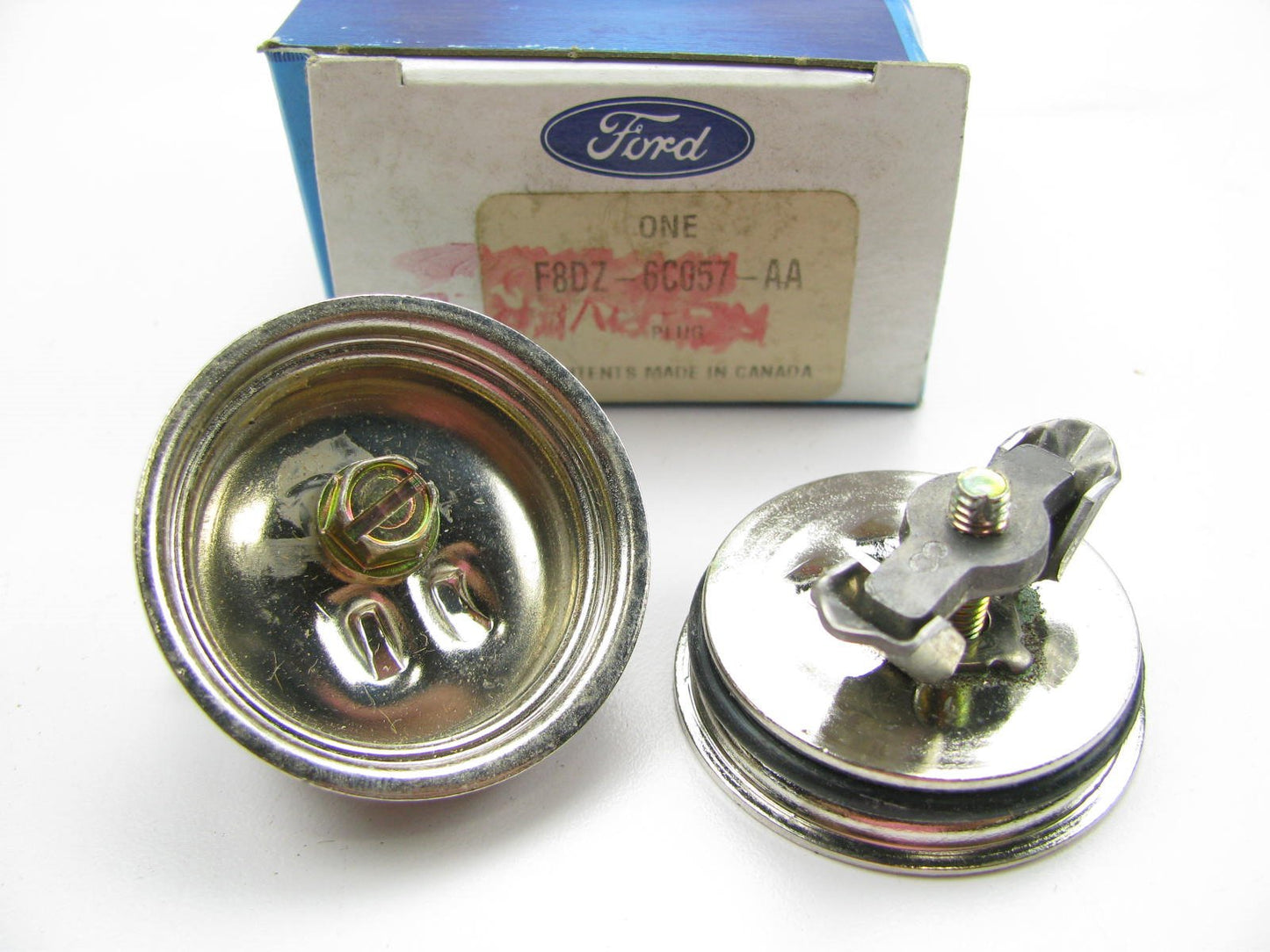 (2) NEW OEM Ford F8DZ-6C057-AA Freeze Expansion Plugs 1.5'' 1996-99 Taurus Sable