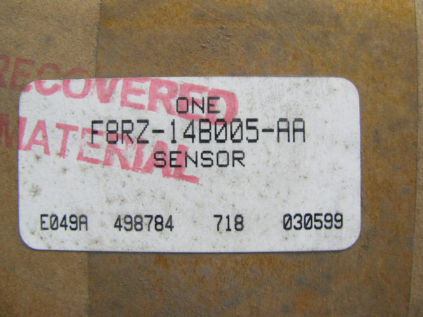 OEM Ford F8RZ-14B005-AA Front Left Drivers Side Crash Impact Sensor 1998 Contour