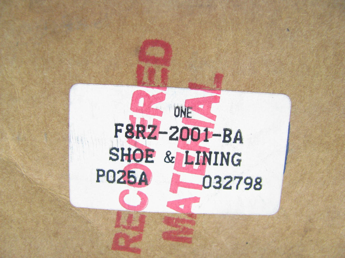 New OEM Front Disc Brake Pads For 99-00 Contour Mystique F8RZ-2001-BA