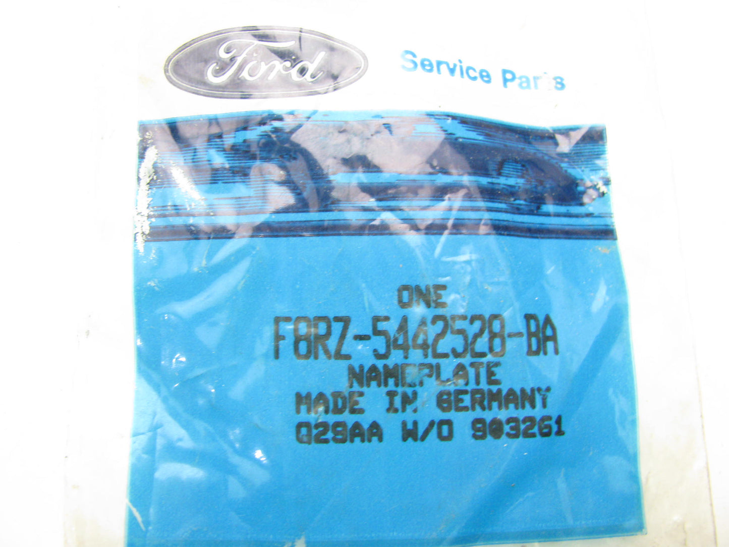 NEW - OEM Ford F8RZ-5442528-BA Truck Lid Emblem ''24V'' For 98-00 Contour Mystique