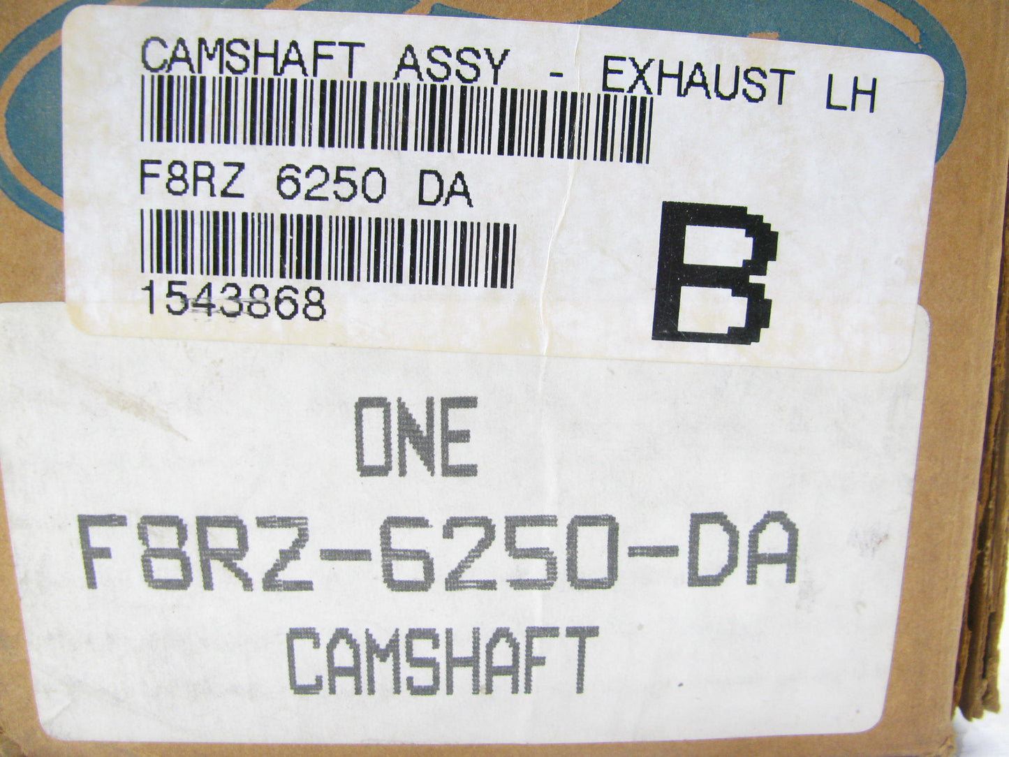 NOS Genuine OEM 98-00 Ford Contour SVT 2.5L V6 Exhaust Left Side Camshaft