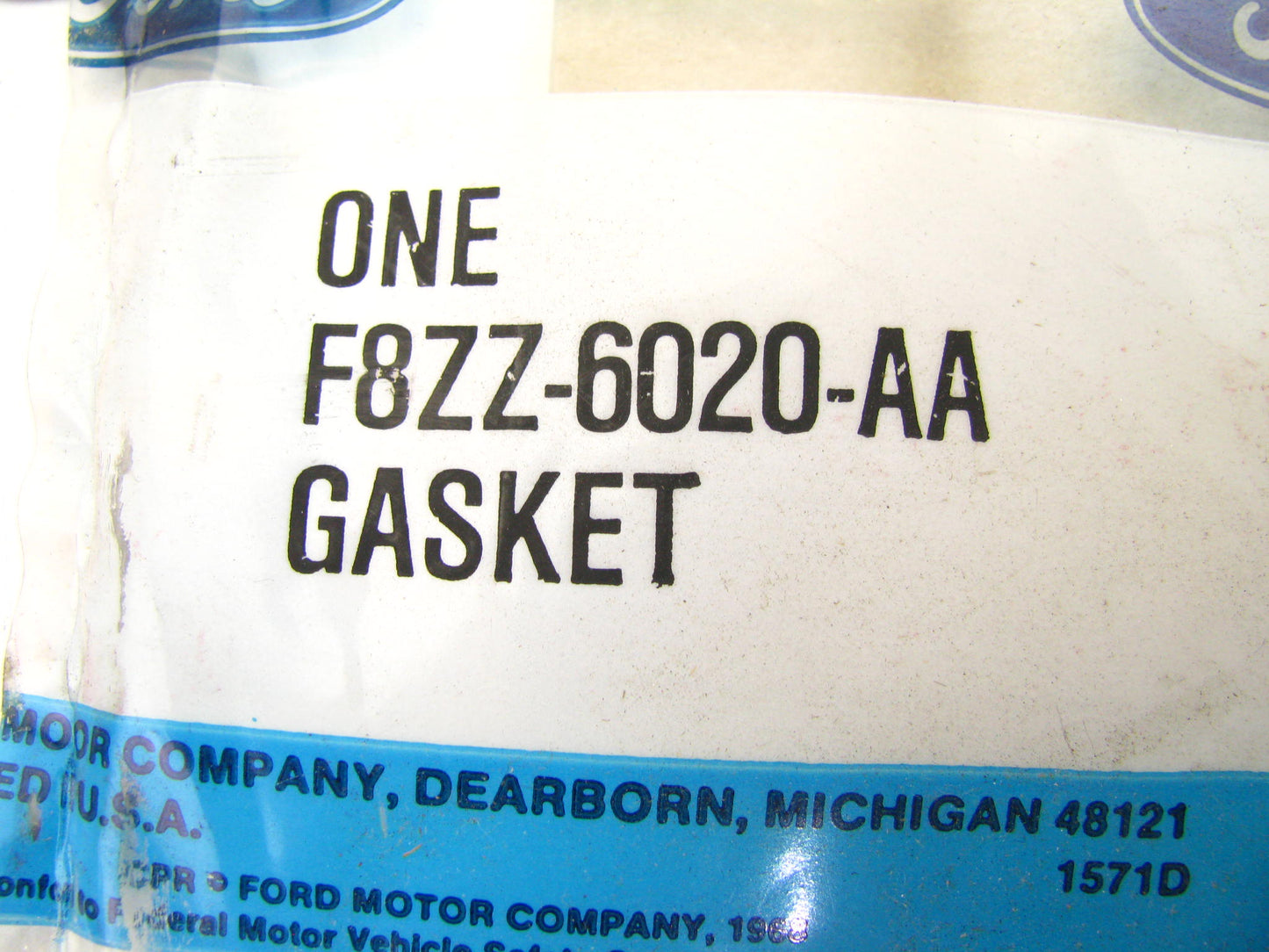 Ford F8ZZ-6020-AA Engine Timing Cover Gasket For 98-08 Ford 4.2L, 3.8L V6