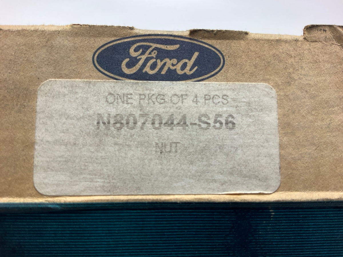 (4) NEW - OEM Ford N807044-S56 Leaf Spring Nut