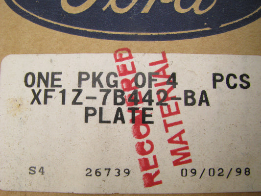 (4) NEW - OEM Ford XF1Z-7B442-BA-4 Automatic Transmission Foward Clutch Plate