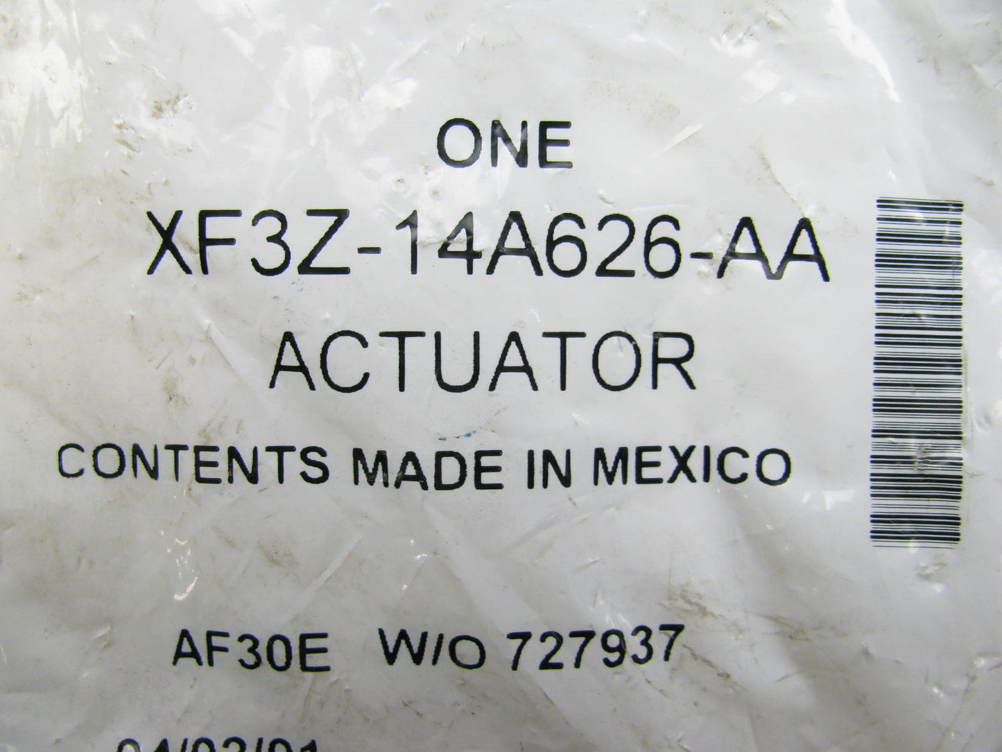 NEW Ford XF3Z-14A626-AA Keyless Entry Number Door Pad Switch 99-00 Continental