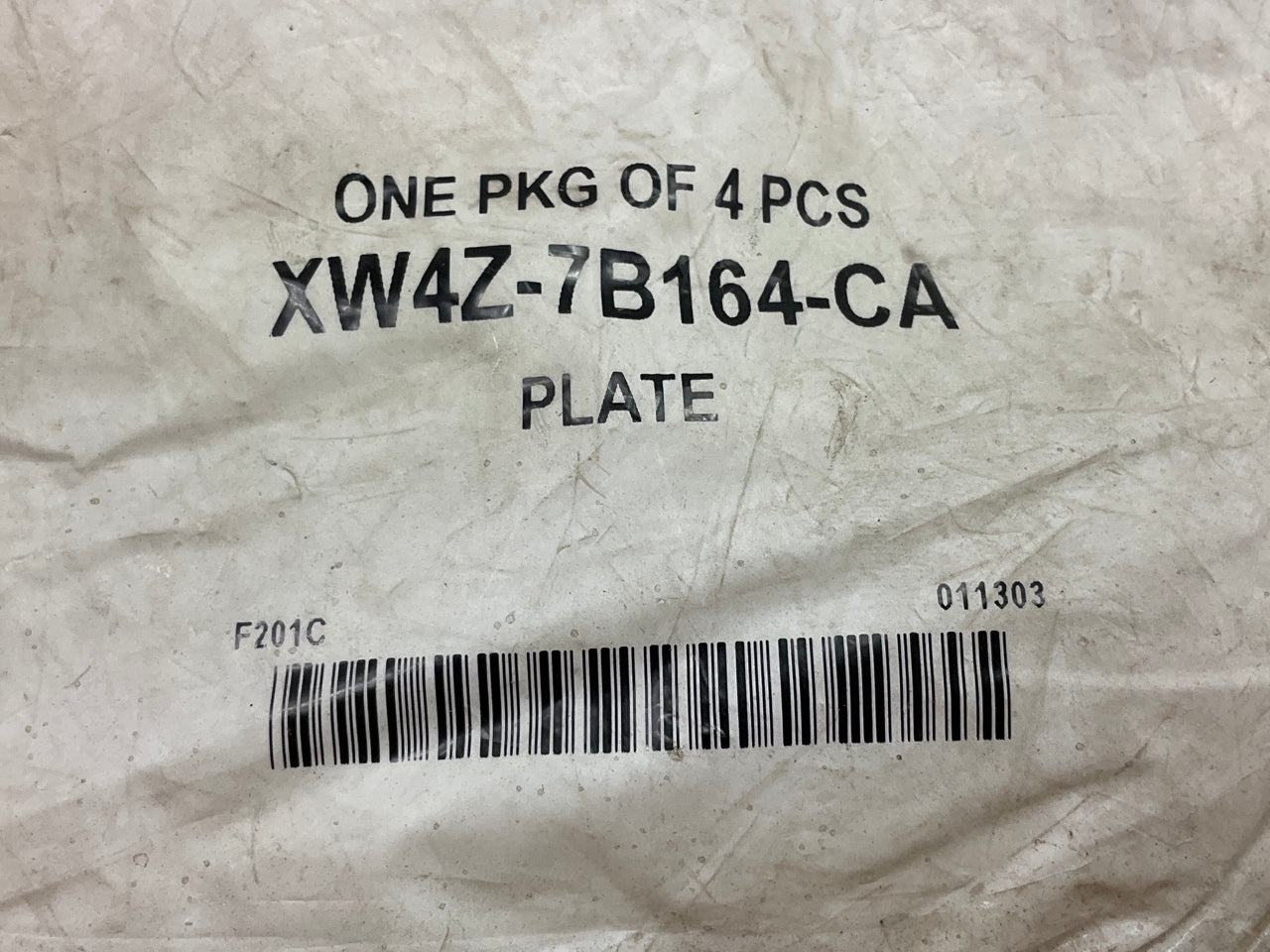 (4) Ford XW4Z-7B164-CA Transmission Intermediate Clutch Friction Disc - 5R55N