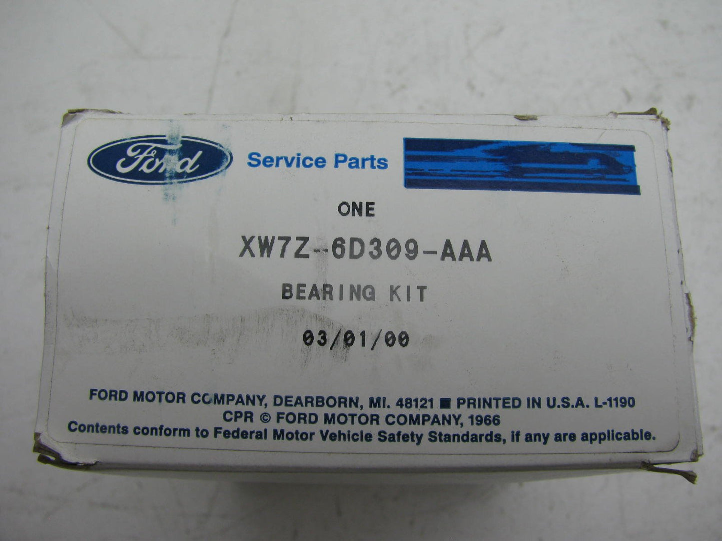 NEW - OEM Ford XW7Z-6D309-AAA Engine Main Bearings - Standard 1989-1995 3.8L-V6