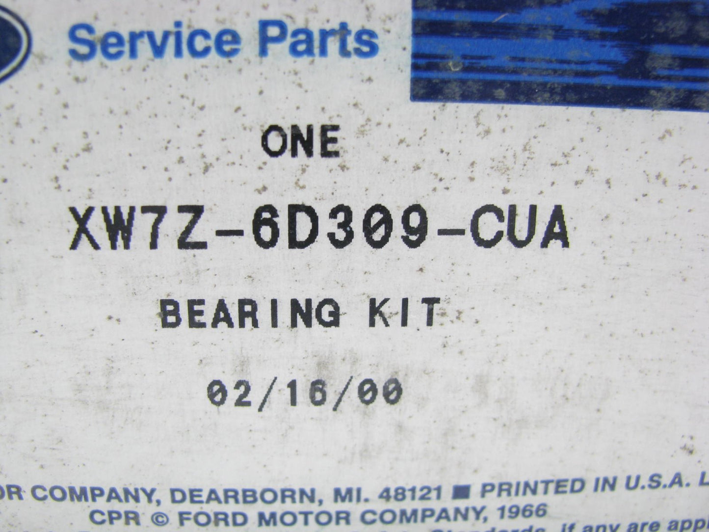 NEW GENUINE OEM 1993-2004 Ford 4.6L Main Engine Bearings 030 Size XW7Z-6D309-CUA
