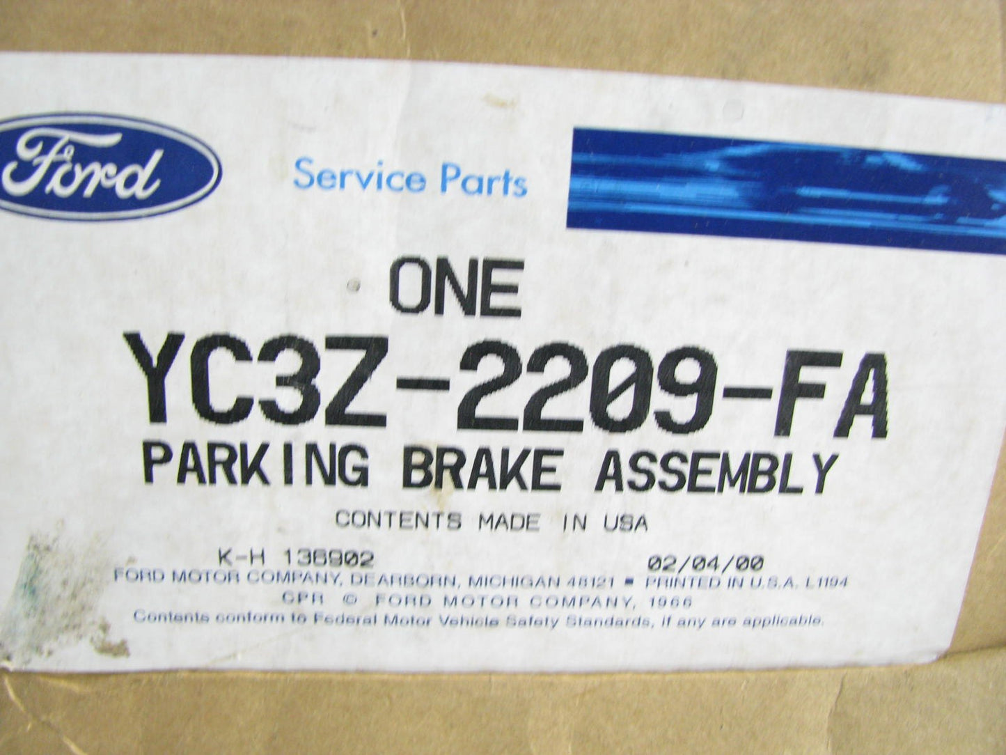 NEW OEM REAR Right Drum Brake Assembly 99-15 Ford Super Duty 00-05 Excursion