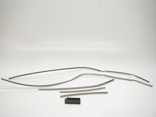 NEW OEM Ford Stainless Steel Door Edge Guard Kit For 2000-04 Ford Focus SEDAN