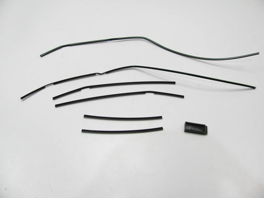 OEM Ford Matte Black 4pc Door Edge Guard Kit YS4Z5420910BA For 00-04 Focus Sedan