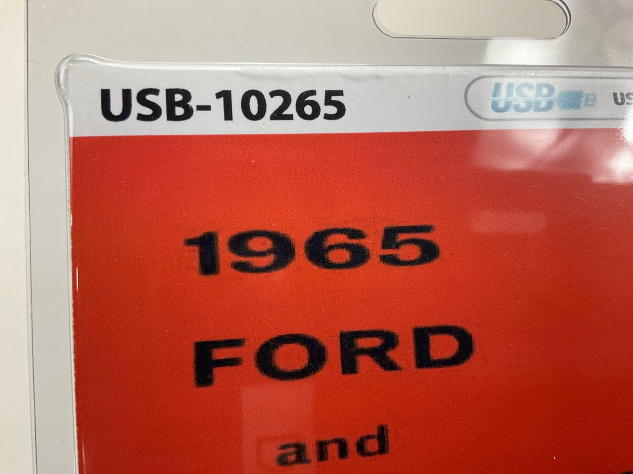 1965 Ford And Mercury Shop Manual (USB) USB10265