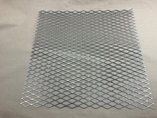 Forney 49611 - 24'' X 24'' - 13 Gauge Steel Expanded Metal - 3/4'' O/C Spacing