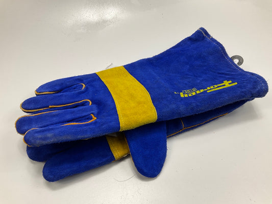 Forney 53423, XL Leather Heavy Duty Men's Welding Gloves, Reinforced Thumb