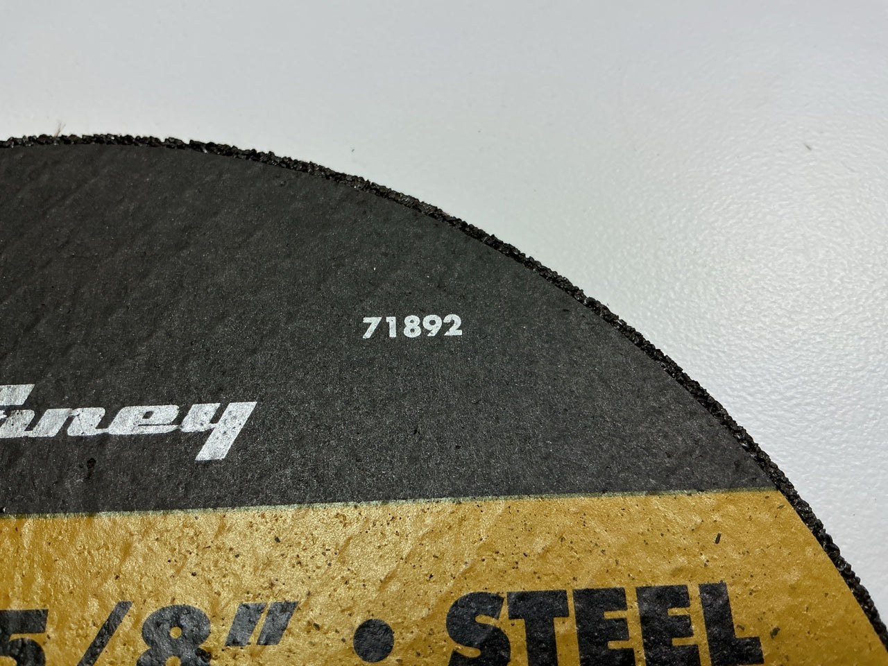 Forney 71892 Cut-Off Wheel, Metal, Type 1 (Flat), 7 In X 1/8 In X 5/8 In