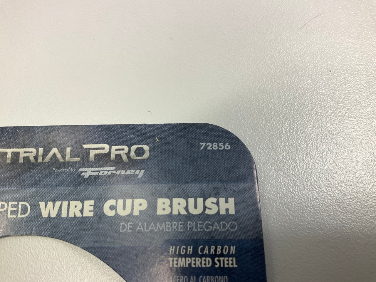 Forney 72856 3'' Premium Crimped Wire Cup Brush, 5/8''-11 & M14 X 2.0 Arbor