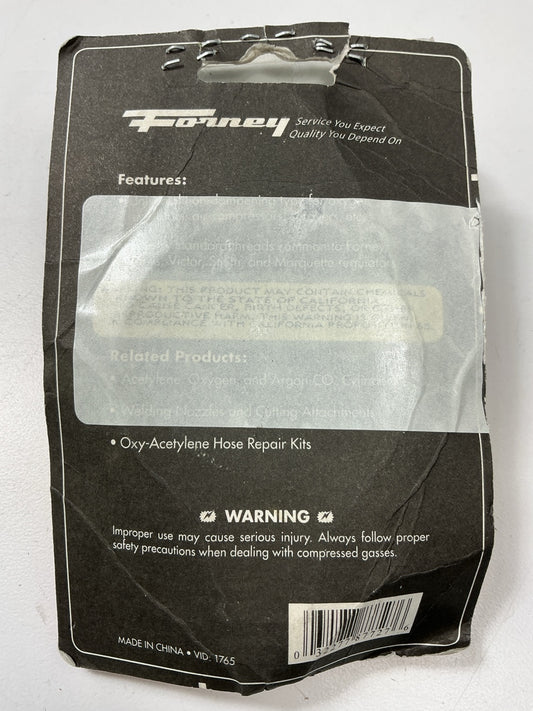 Forney USA 87727 Oxygen Gauge, High Pressure, 2'' Diameter, 1/4'' NPT 0-4000 PSI