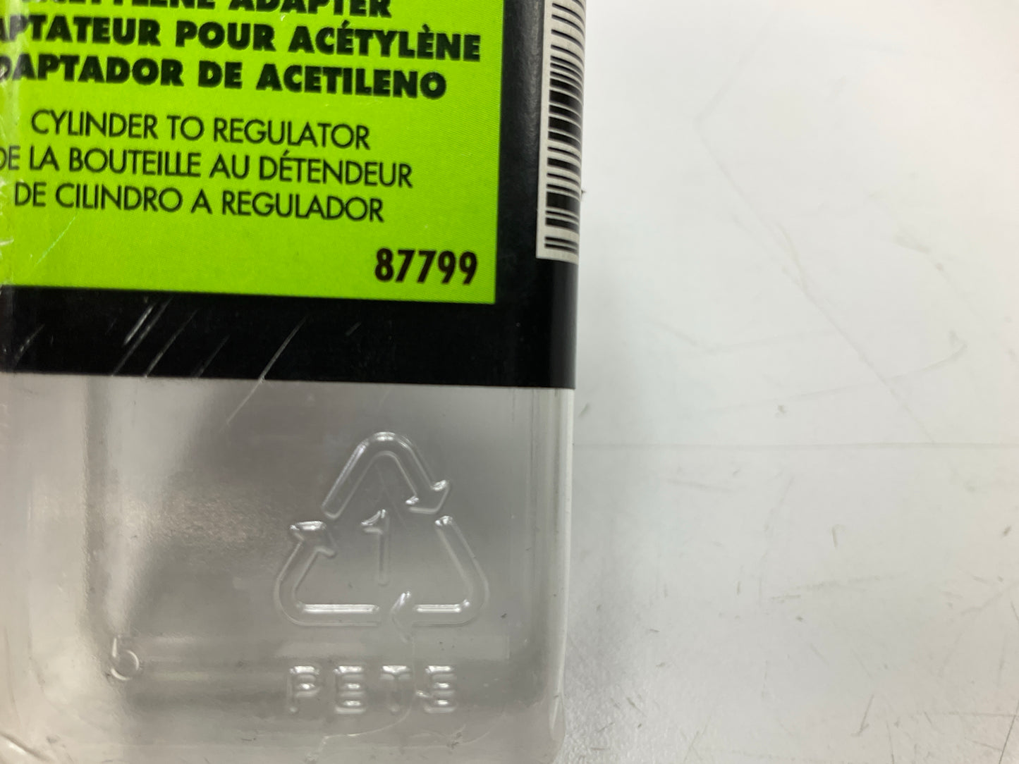 Forney 87799 Brass Cylinder To Regulator Adapter, CGA-300 To CGA-510