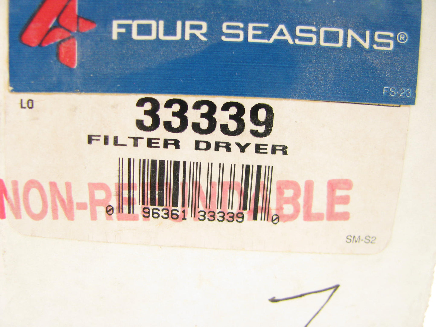 Four Seasons 33339 A/C Receiver Drier
