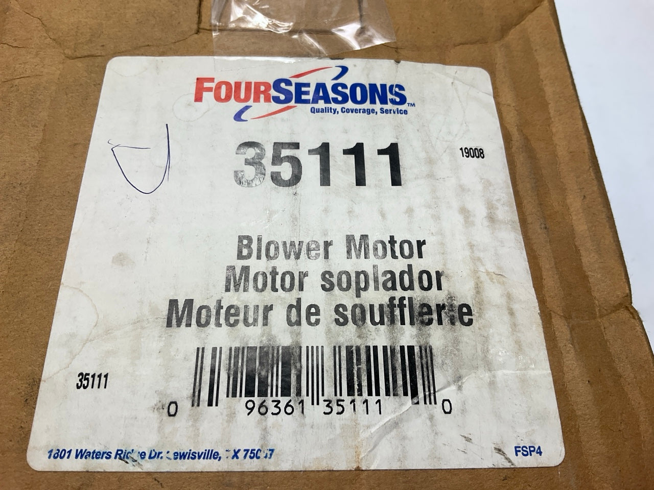 Four Seasons 35111 HVAC Blower Motor