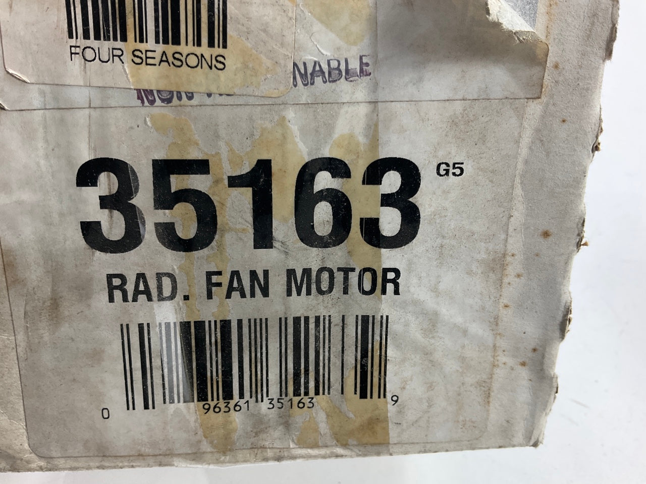 Four Seasons 35163 Engine Cooling Fan Motor