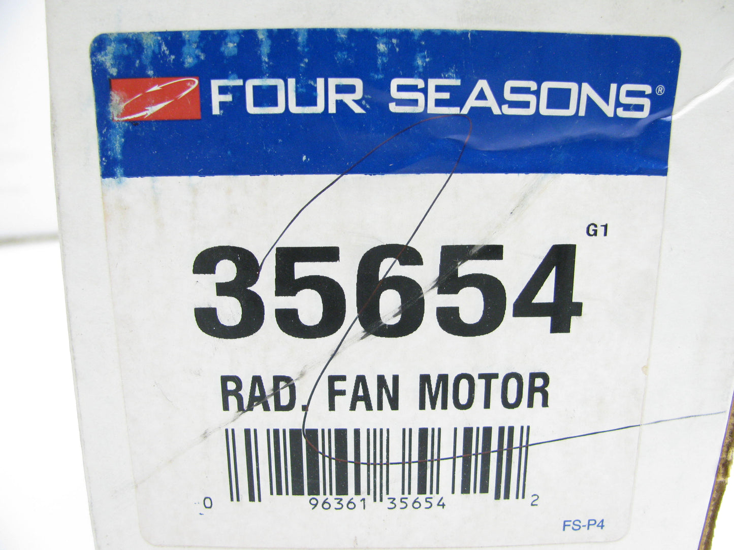 Four Seasons 35654 Engine Cooling Radiator Fan Motor
