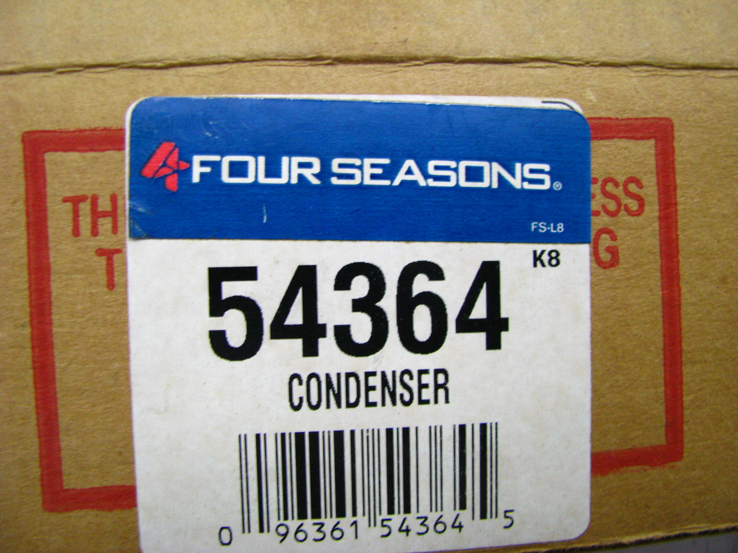 Four Seasons 54364 A/C Condenser For 1987-96 Jeep Cherokee 1987-92 Comanche