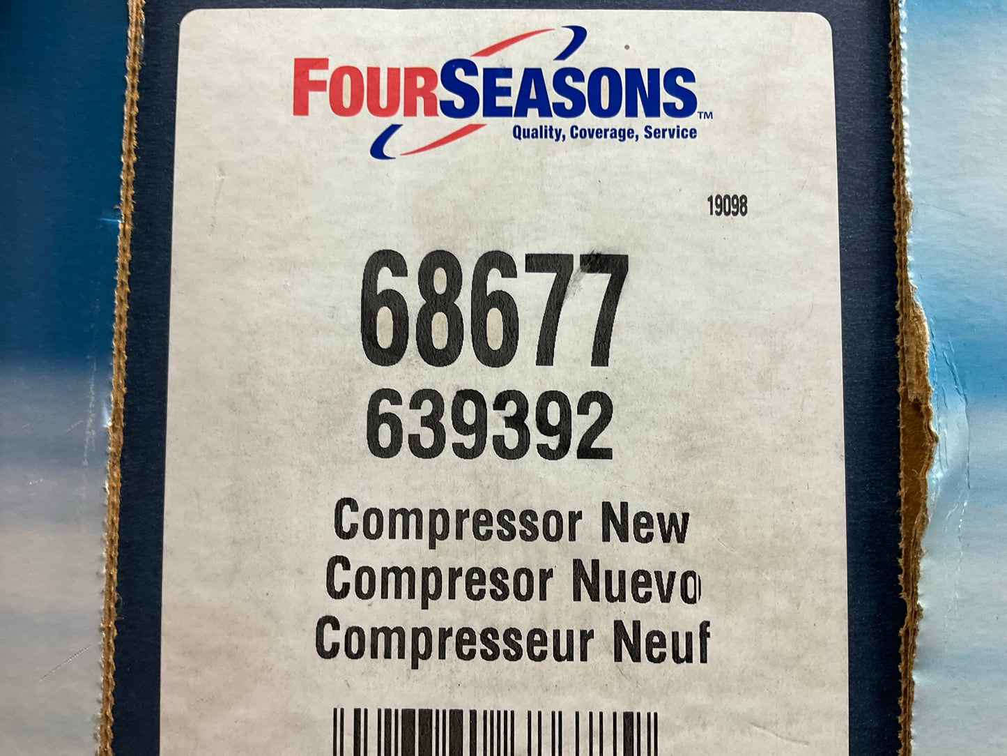 Four Seasons 68677 A/C Compressor & Clutch For 2005-2015 Toyota Tacoma