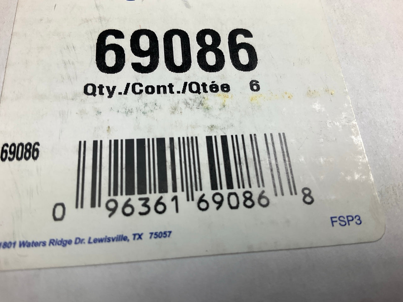 (6) U-View B499024 A/C Leak Detection Dye Bottles, 1 OZ Each, Four Seasons 69086