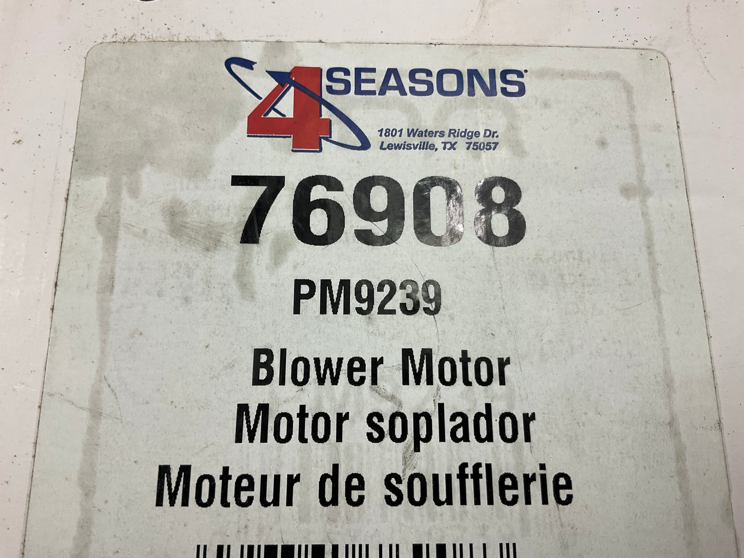 Four Seasons 76908 A/C Blower Motor For 2003-2011 Lincoln Town Car