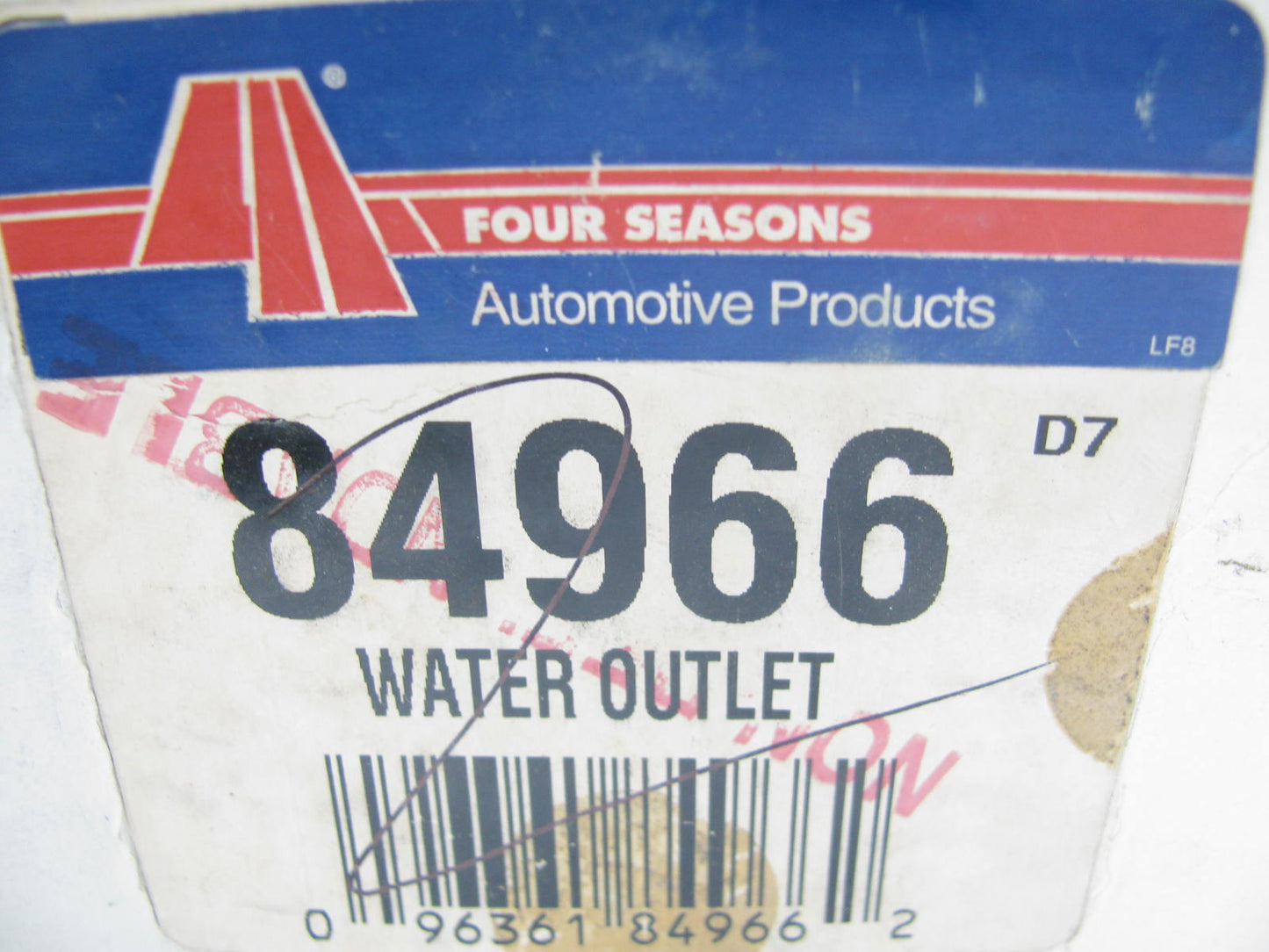 Four Seasons 84966 Engine Coolant Water Neck Outlet 84-89 Toyota Van 2.0L 2.2L