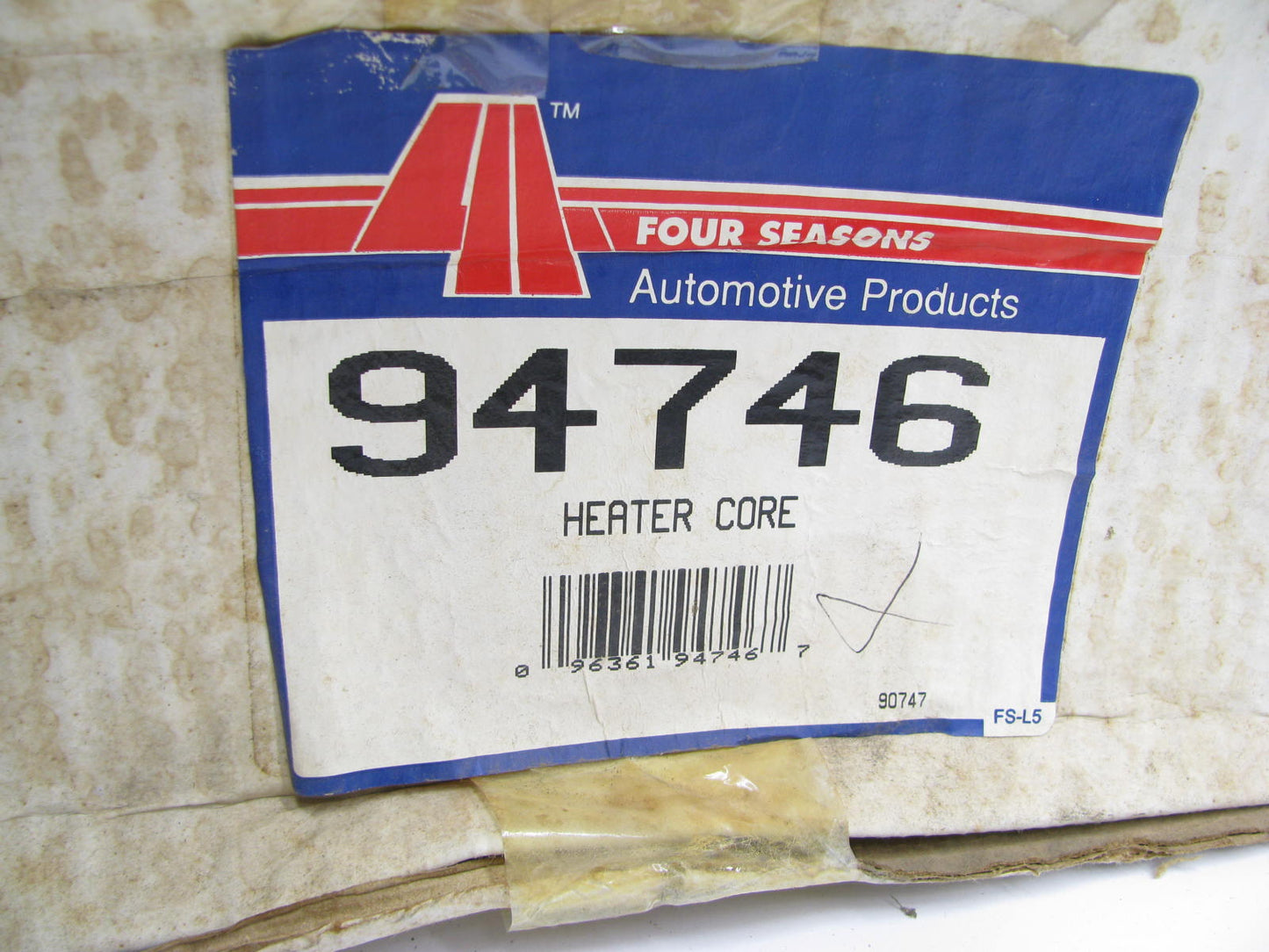 Four Seasons 94746 HVAC Heater Core BRASS - FRONT