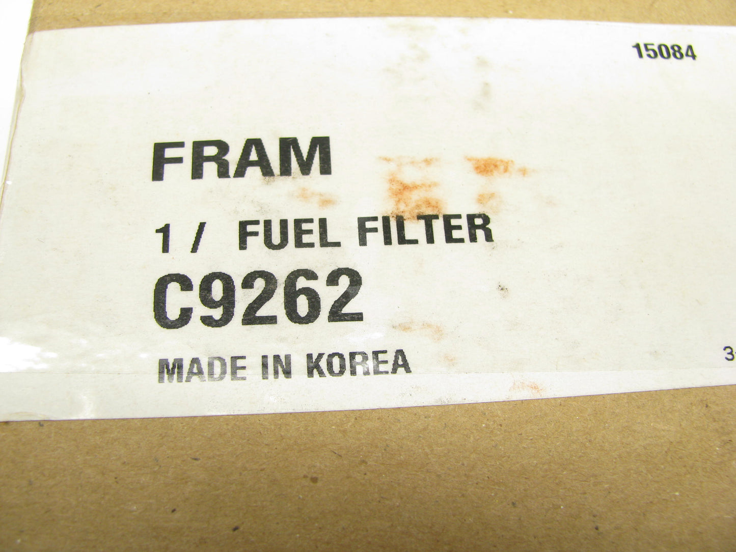 Fram C9262 Fuel Filter - HD Fuel, Secondary Cartridge