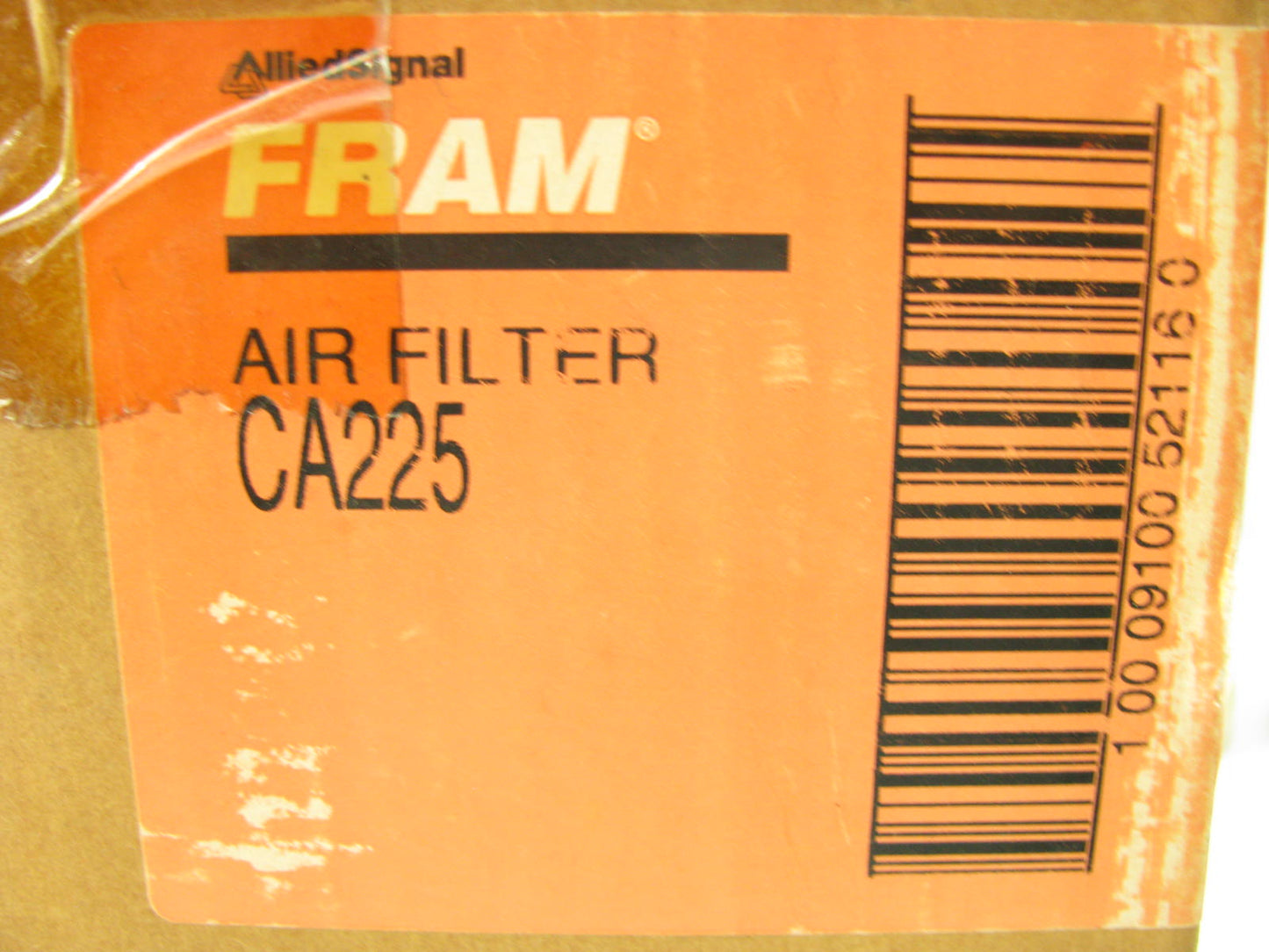 Fram CA225 Air Filter Replaces 42066 A42121 LAF66 AF109 AF349 P182071