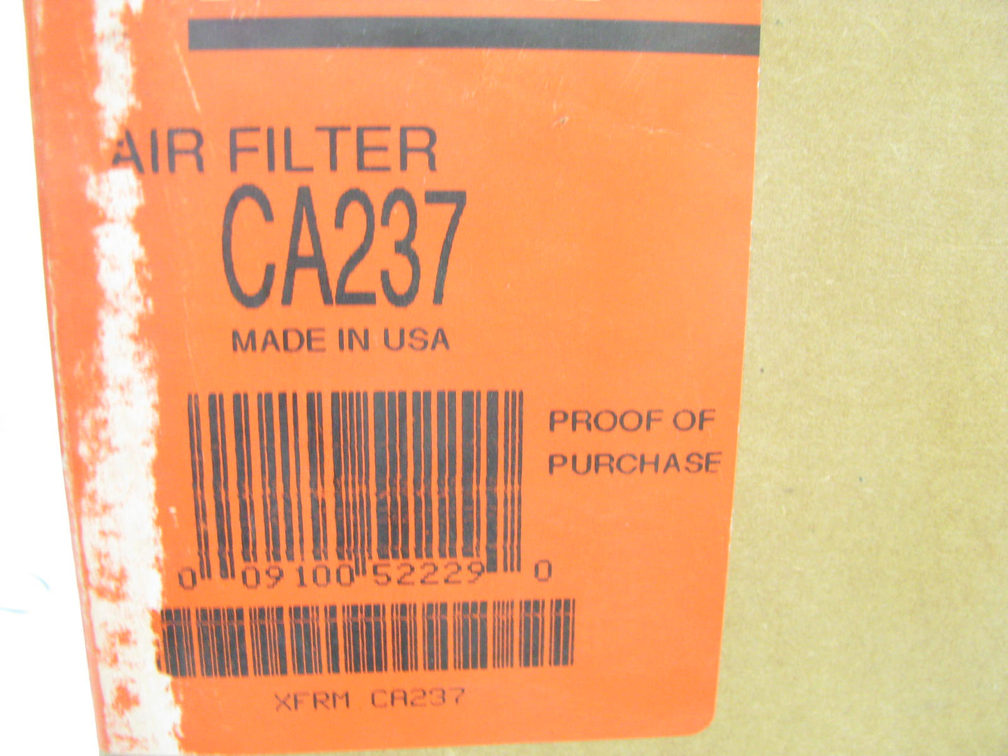 Fram CA237 Air Filter Replaces 42048 A52052 LAF48 AF2153 AF4512 P158661