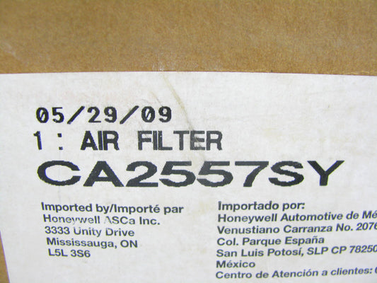 Fram CA2557SY Air Filter Replaces 42769 LAF1793 AF631 R804523 PA2489 A888C
