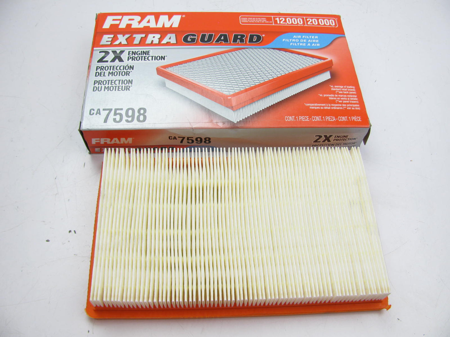 Fram CA7598 Air Filter Replaces 46301 A24881 AF7873 AF190 P607337 PA4079 A1233C