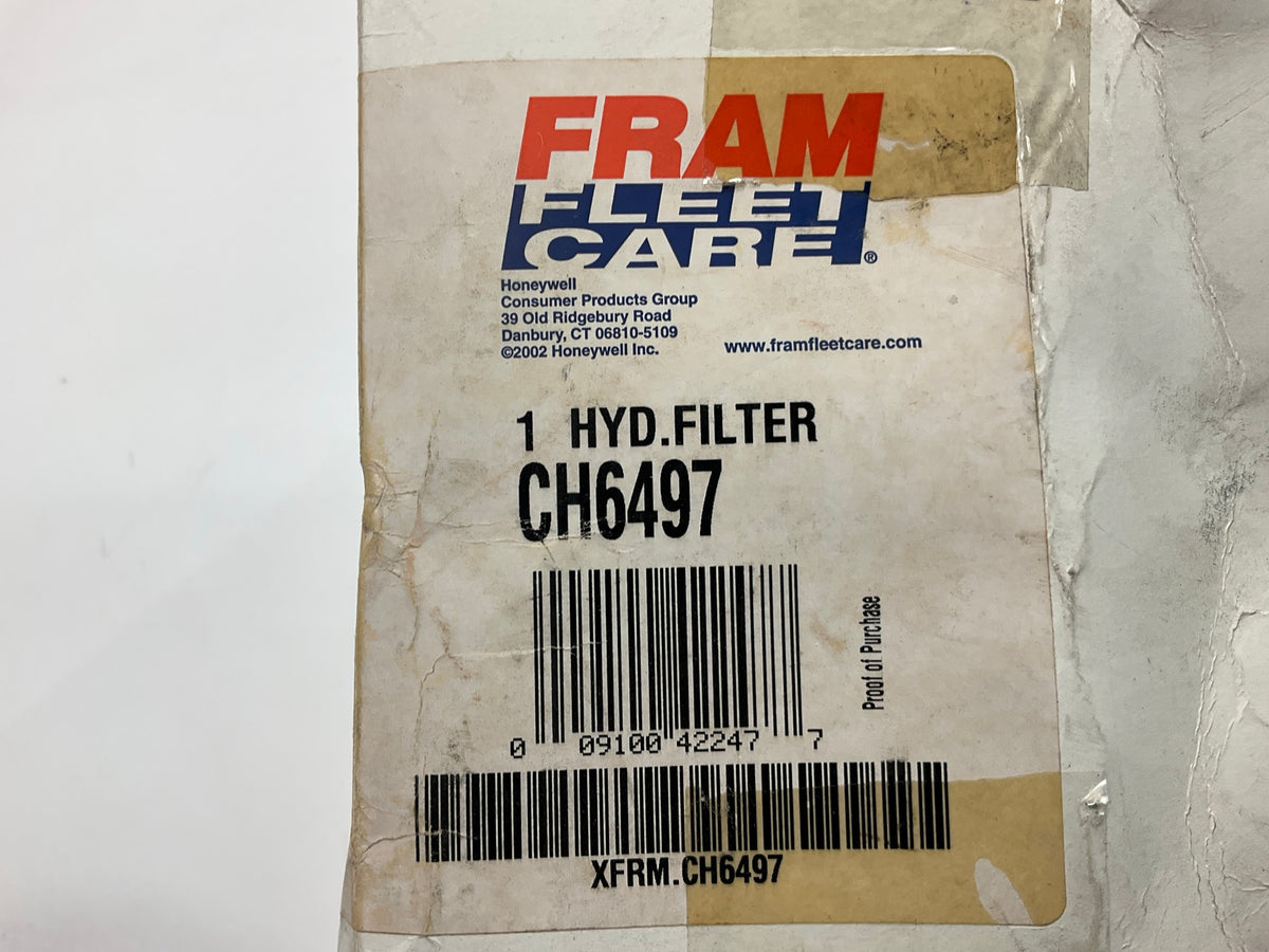 Fram CH6497 Hydraulic Oil Filter Replaces 25014351 51639 PF1244 HF6210