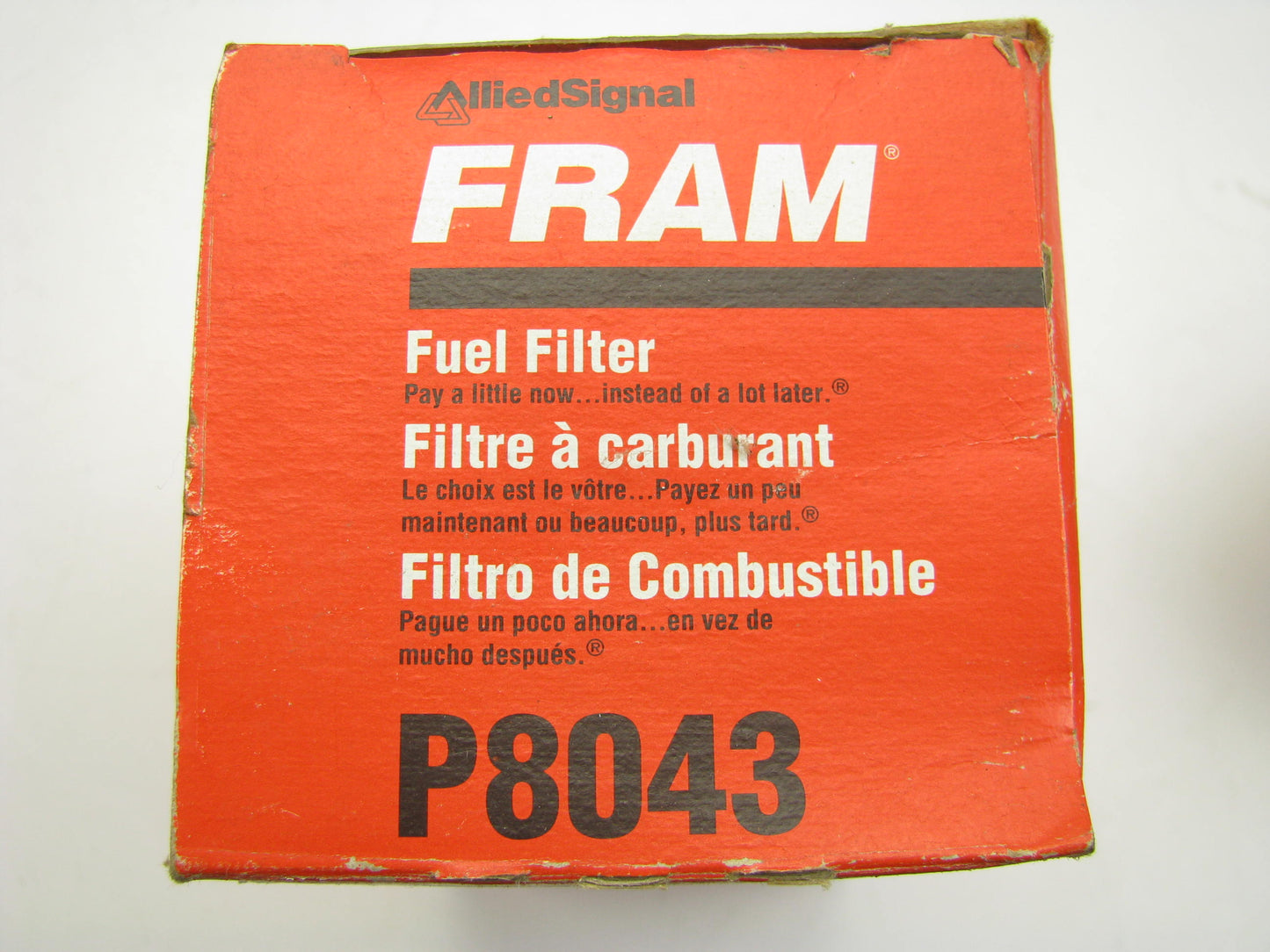 Fram P8043 Fuel Filter Replaces: 33472 F60152 F64424 FS1221 FS1251 3843760