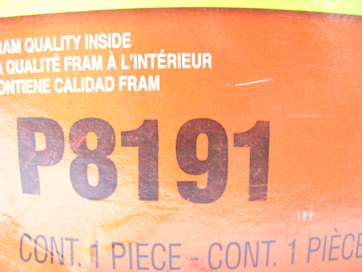 Fram P8191 Fuel Filter Replaces 33403 F65255 LFF3349 FF5269 P552603 BF7629