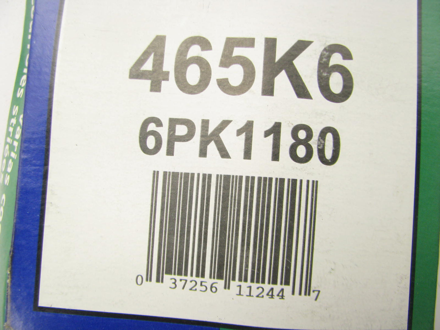 Freshstart 465K6 Serpentine Belt - 20mm X 1180mm - 6 Ribs