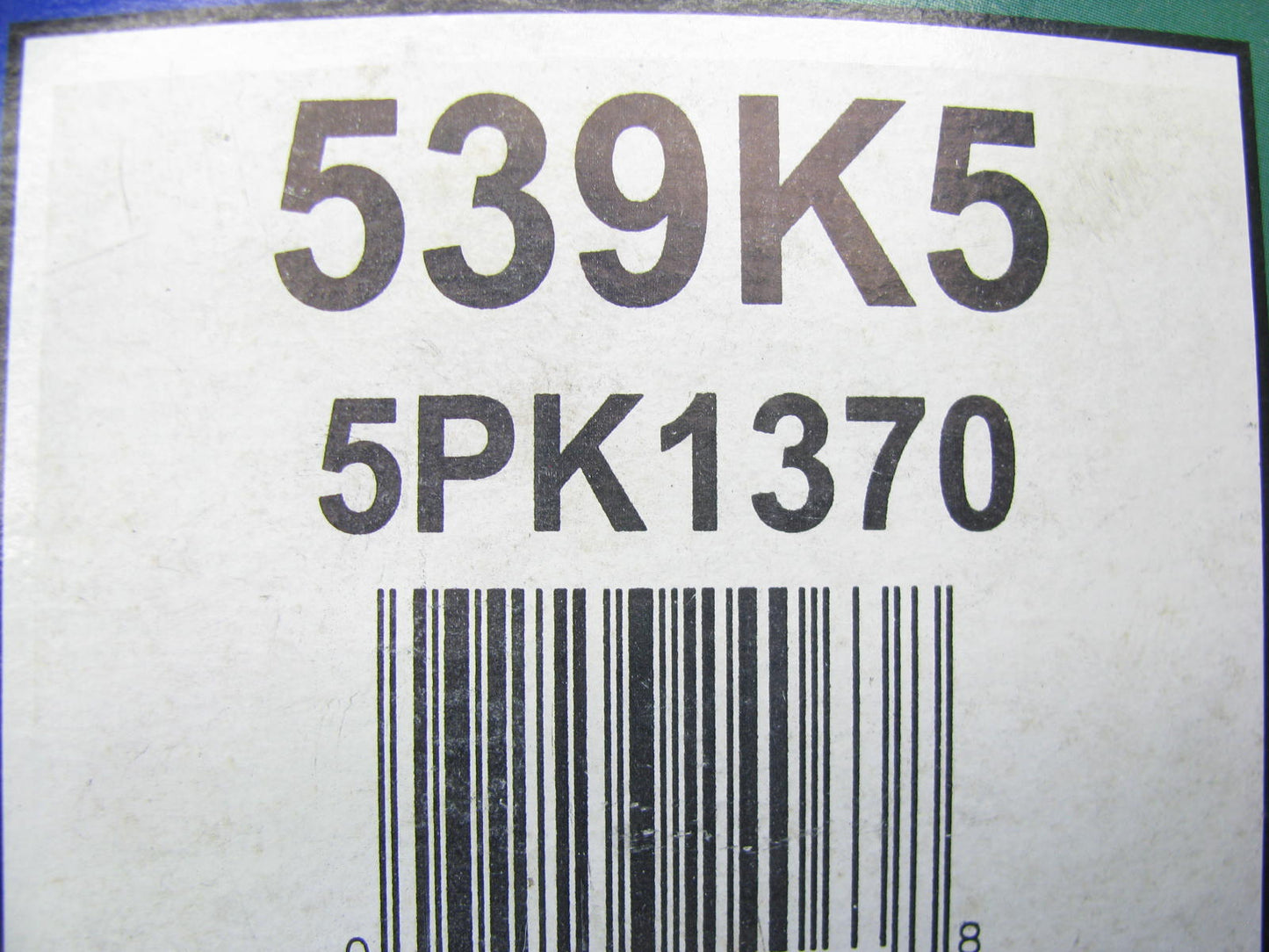 Freshstart 539K5 Serpentine Belt - 0.69'' X 54.00'' - 5 Ribs