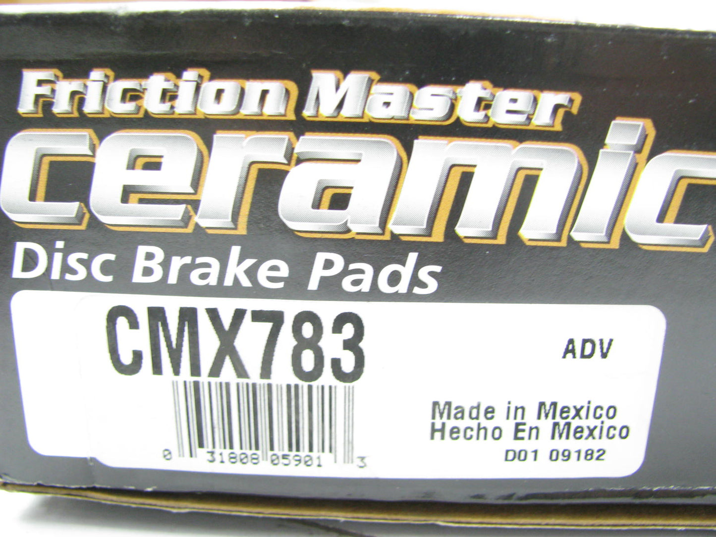 Friction Master CMX783 Front Ceramic Brake Pads 1998-00 Volvo S70 V70 99-04 C70